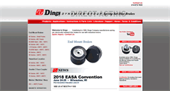 Desktop Screenshot of dingsbrakes.com